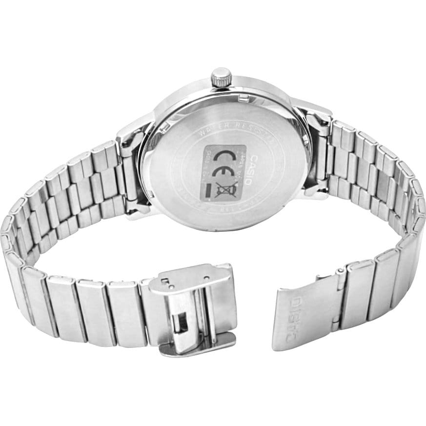 Casio Casio LTP-E118D-7A , наручные женские часы фото под углом