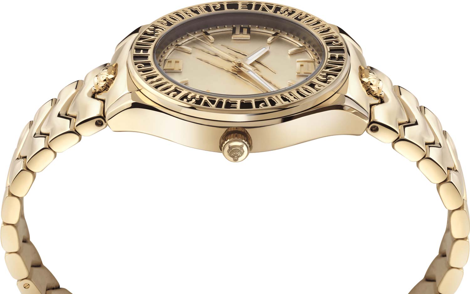 Plein Sport Plein Sport PSJEA0524,  германия женские часы на браслете сталь с ip покрытием боковой вид