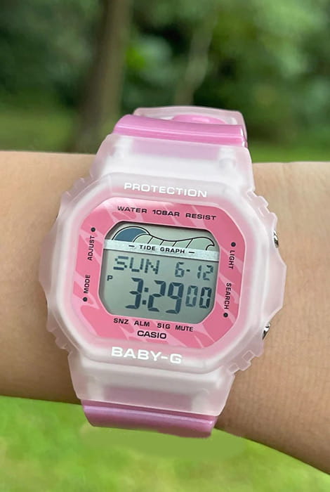 Оригинальные часы Casio Casio Baby-G BLX-565S-4 кварцевые калибр механизма  общий вид