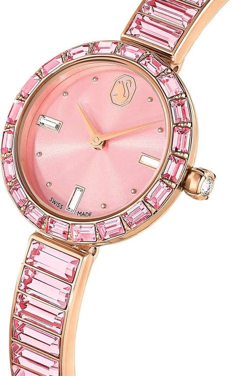 Оригинальные часы Swarovski Swarovski Matrix Bangle 5679890 кварцевые калибр механизма  общий вид