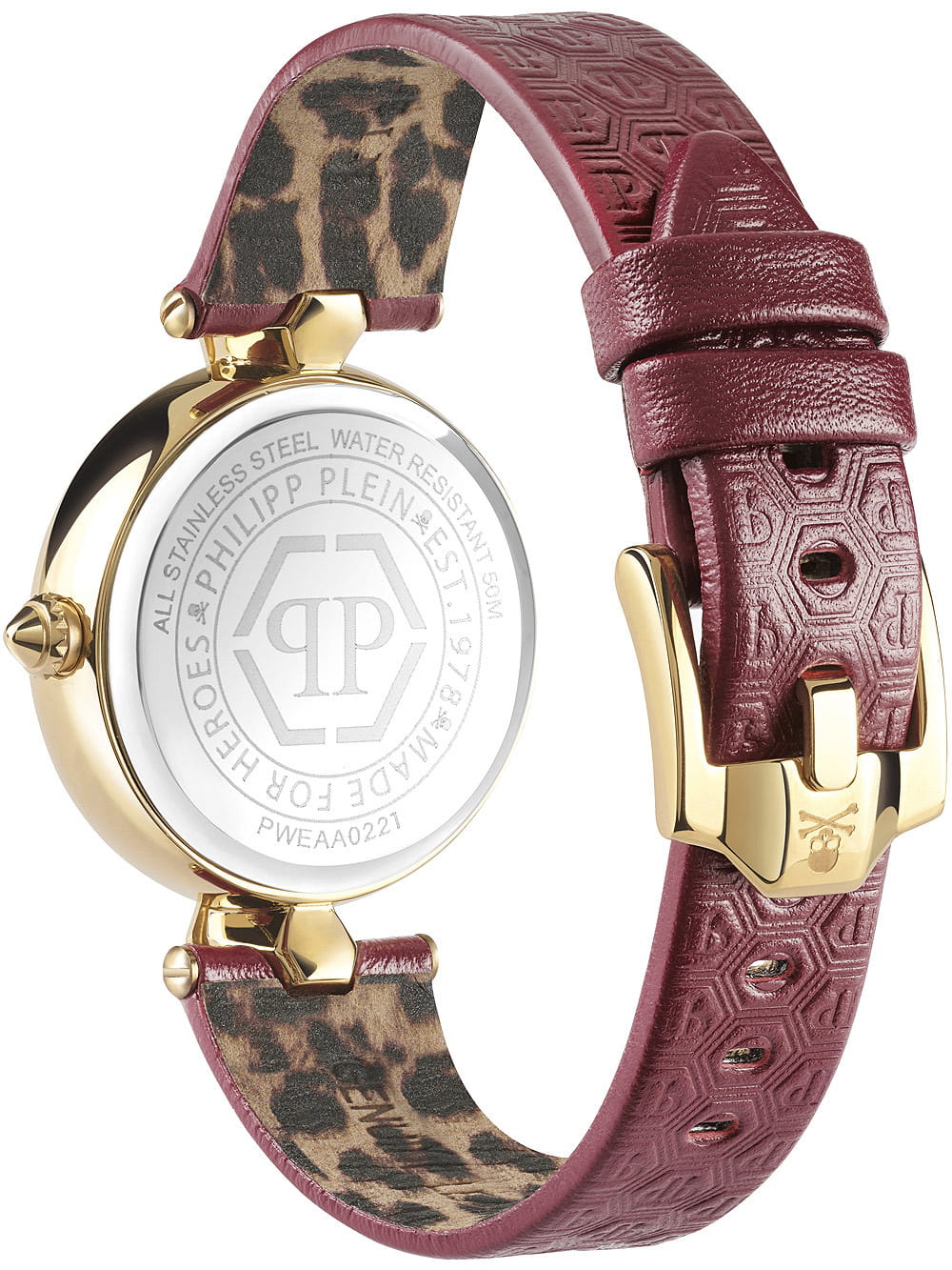 Philipp Plein Philipp Plein Plein Couture PWEAA0221 германия наручные женские часы заводная головка с логотипом Philipp Plein