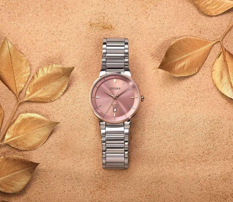 Citizen Citizen Classic BI5120-51Z  — детали корпуса и нержавеющая сталь