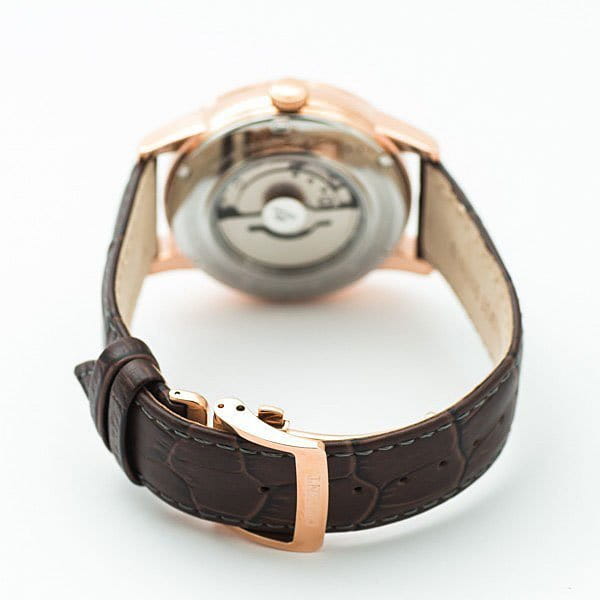 Orient Orient AK00001Y (FAK00001Y), sun and moon япония мужские часы на браслете кожаный боковой вид