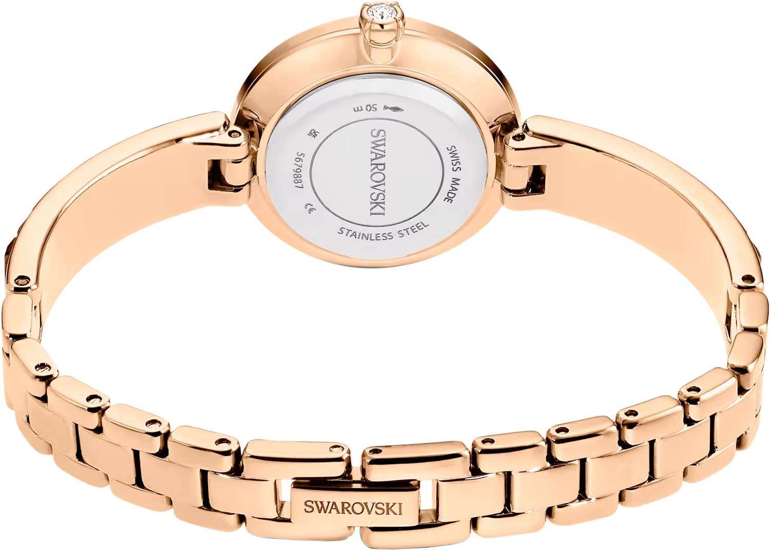 Swarovski Swarovski Matrix Bangle 5679887  - задняя крышка металл сталь корпуса, швейцария часы