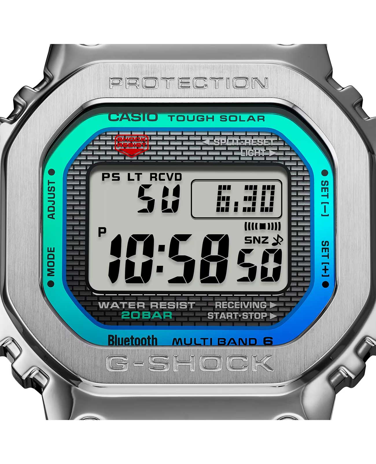 Оригинальные часы Casio Casio G-Shock GMW-B5000PC-1 электронные калибр механизма  общий вид