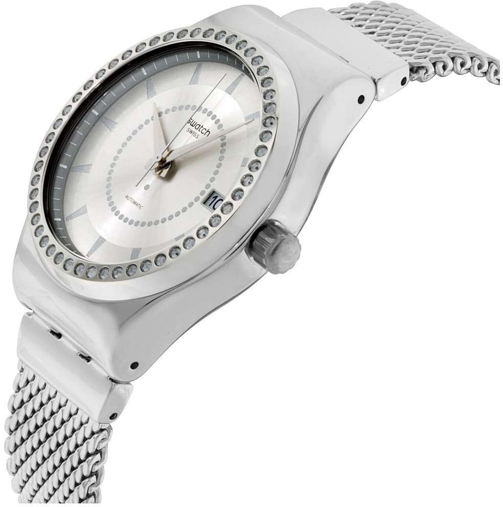 Оригинальные часы Swatch Swatch Irony Sistem51 YIS406GA механические калибр механизма sistem51 общий вид
