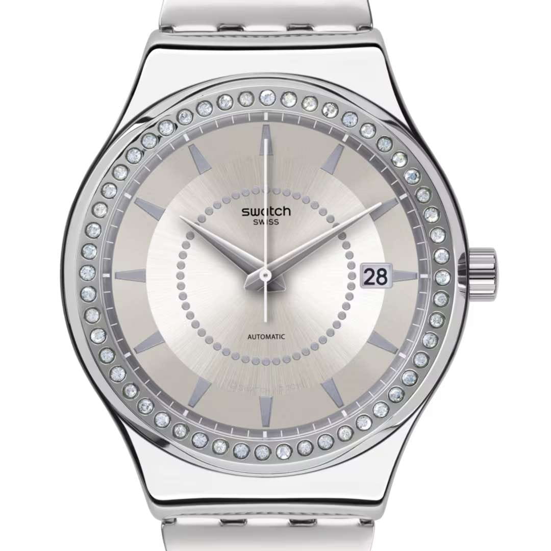 Swatch Swatch Irony Sistem51 YIS406GA , наручные женские часы фото под углом