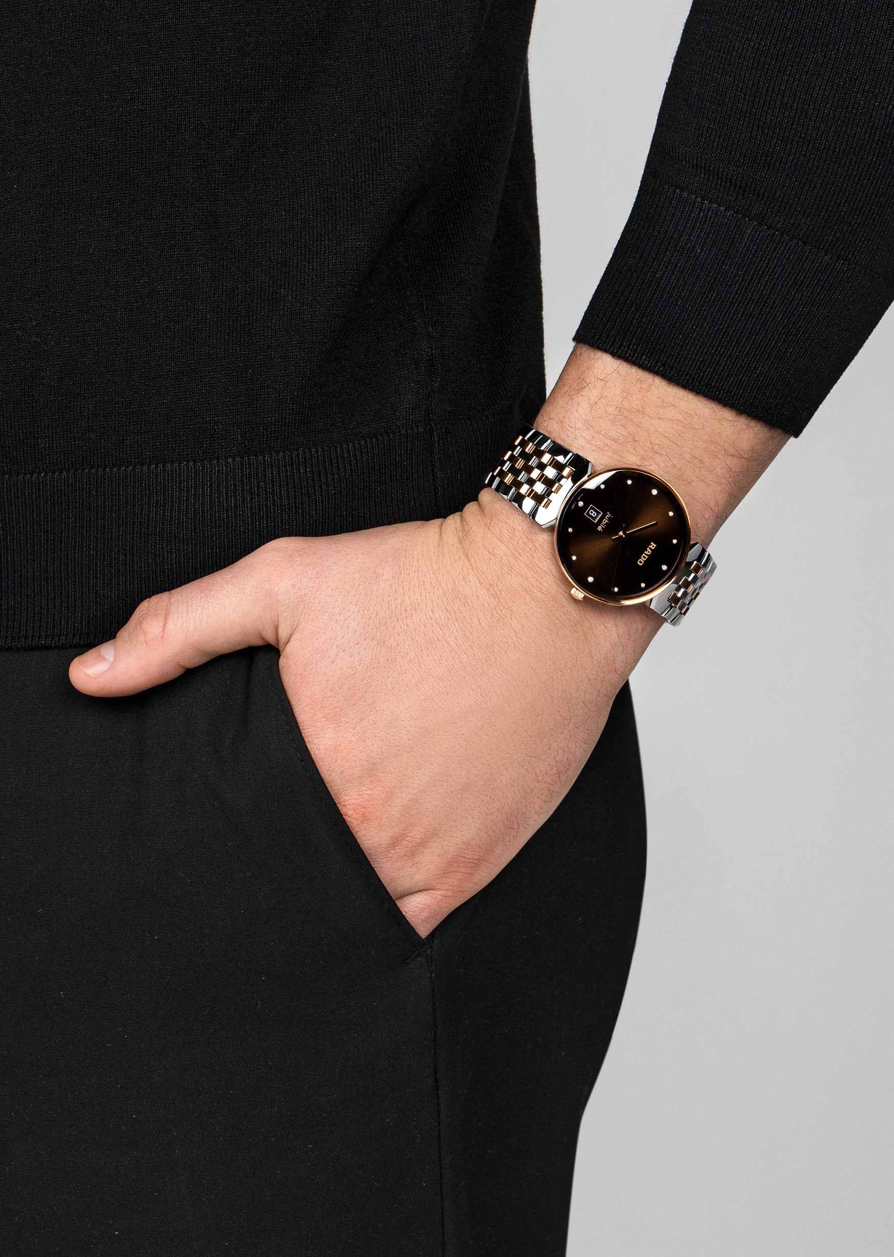 Оригинальные часы Rado Rado Florence Classic Diamonds R48912763 кварцевые калибр механизма  общий вид