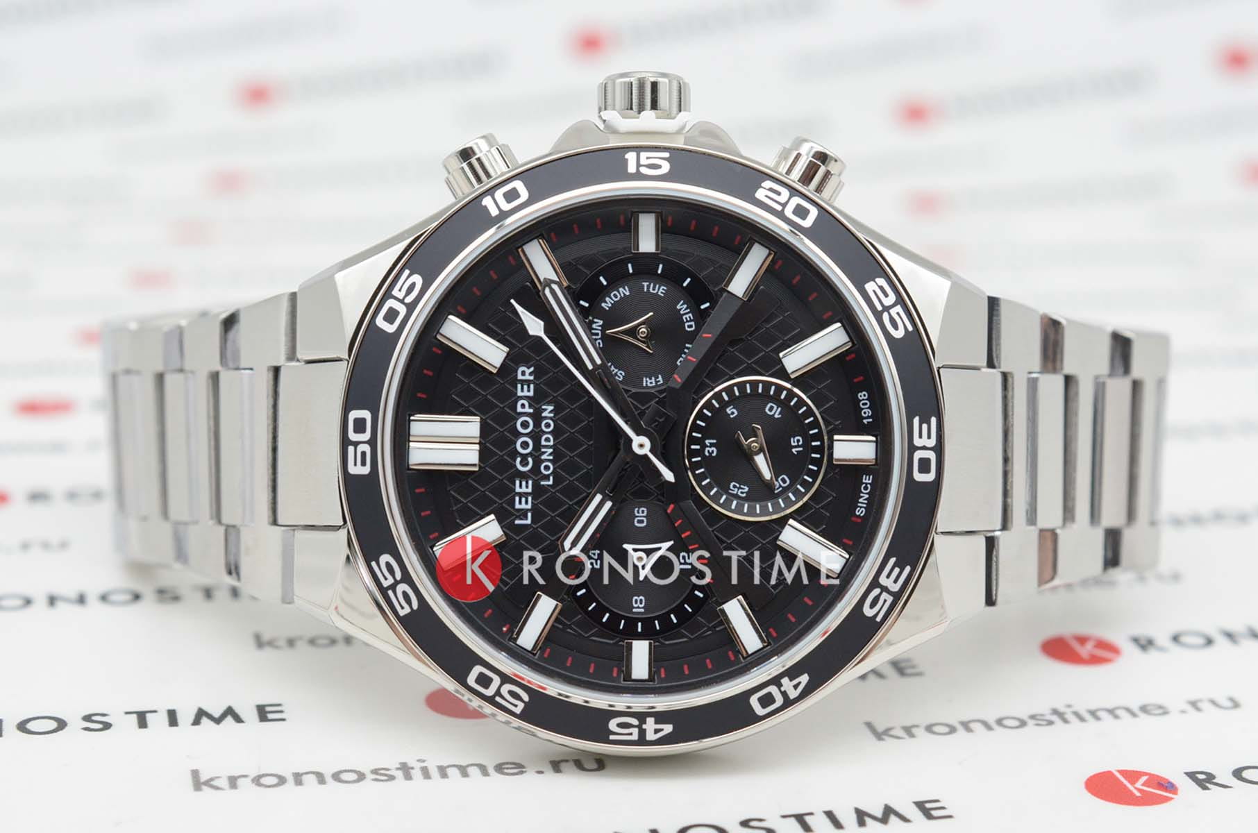 Lee Cooper Lee Cooper LLC08067.350 , наручные мужские часы фото под углом