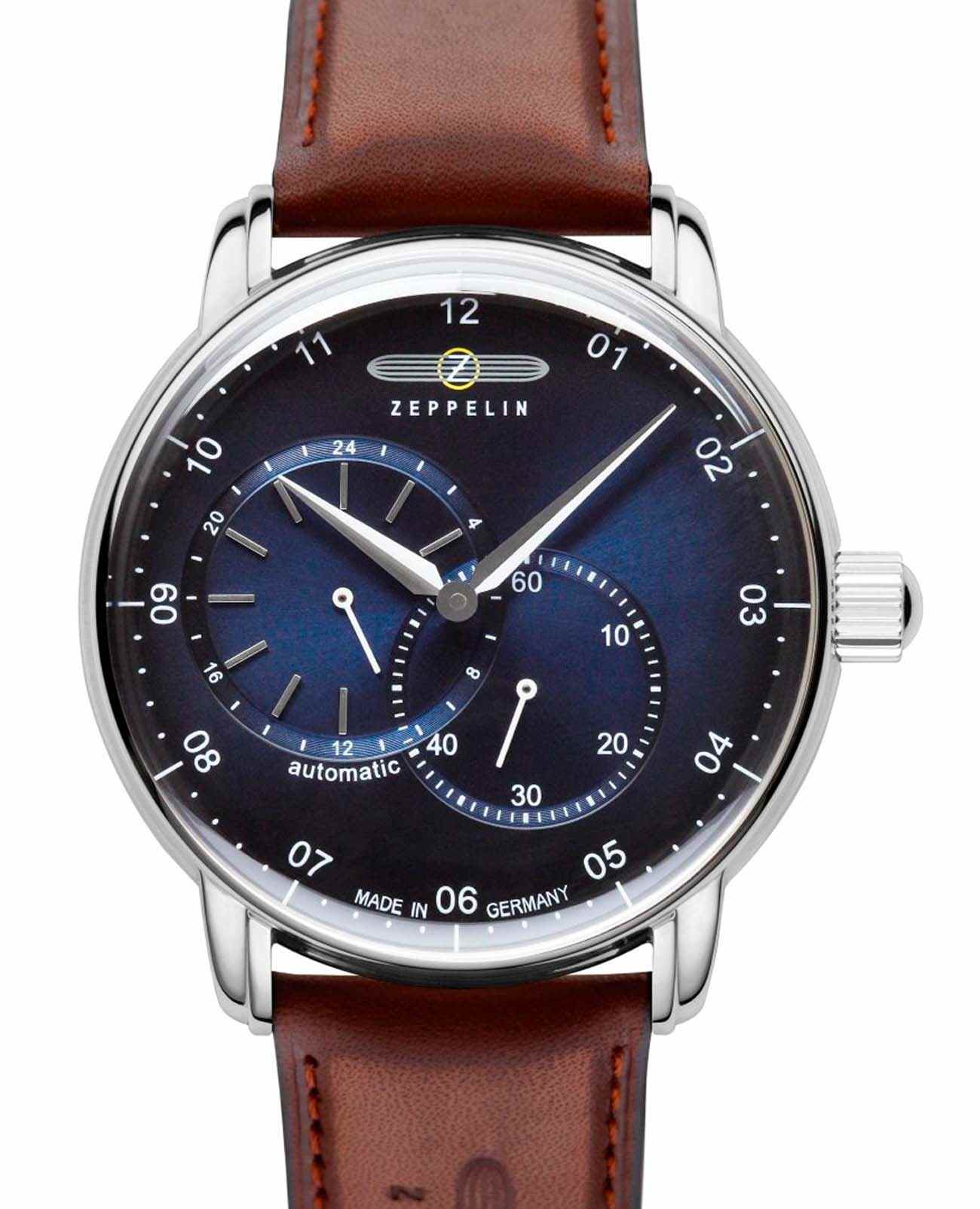 Zeppelin Zeppelin New Capitain`s Line 86623  - задняя крышка сталь металл корпуса, германия часы