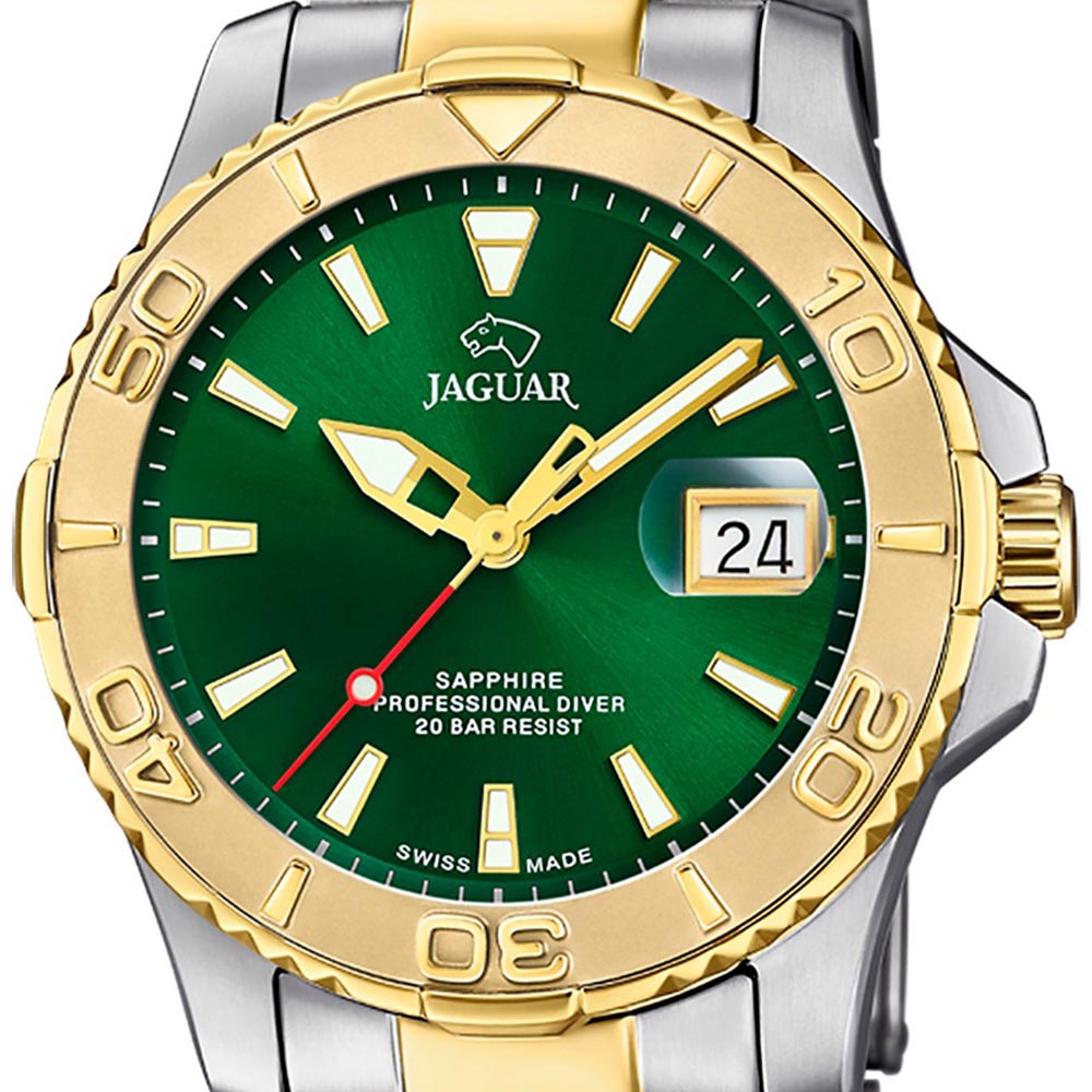 Jaguar Jaguar Couple Diver J970/1 , наручные мужские часы фото под углом
