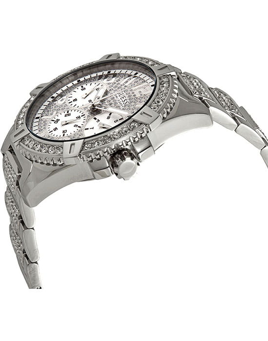 Guess Guess W0799G1,  сша мужские часы на браслете нержавеющая сталь боковой вид