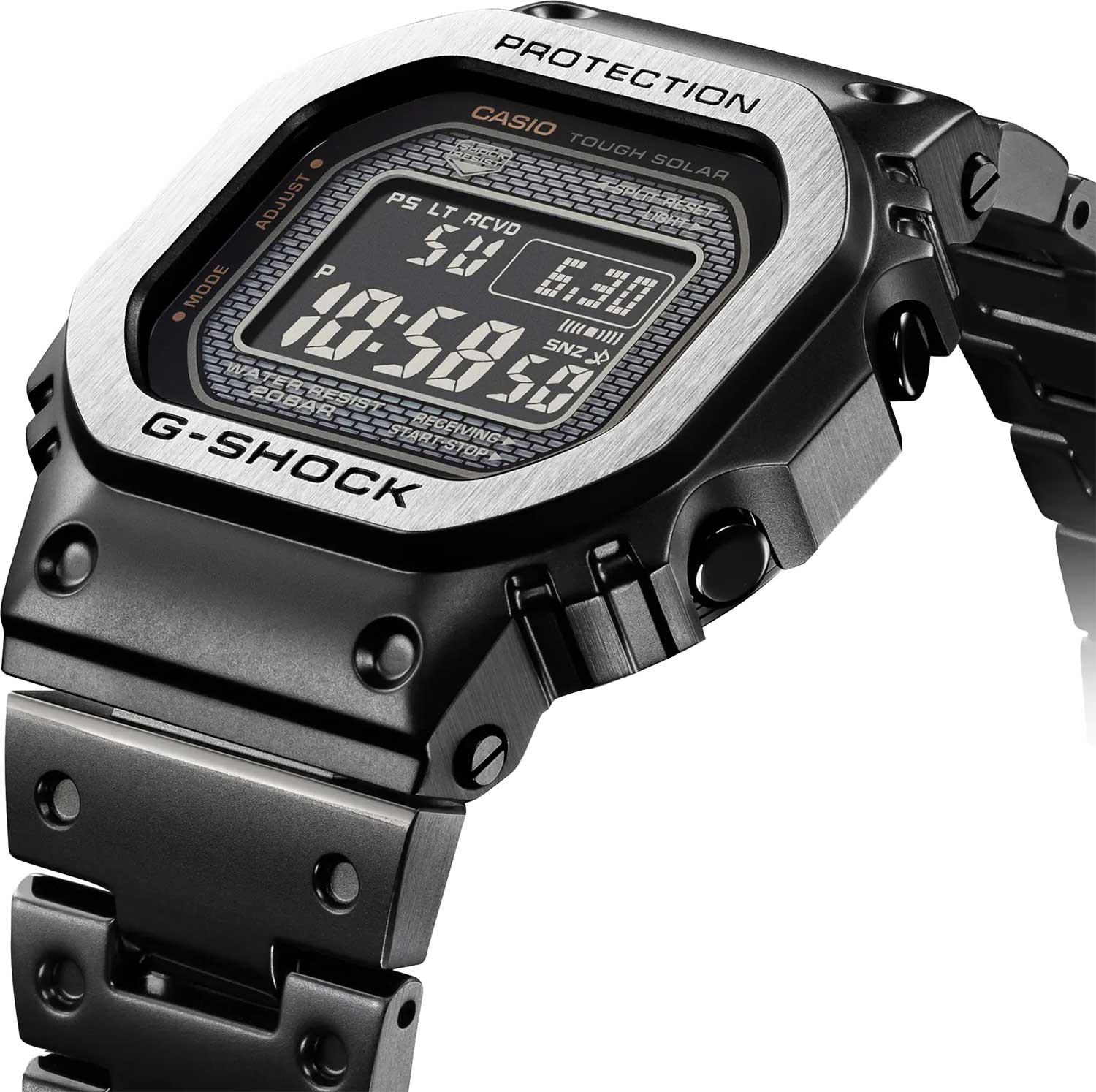 Оригинальные часы Casio Casio G-Shock GMW-B5000MB-1E электронные калибр механизма  общий вид