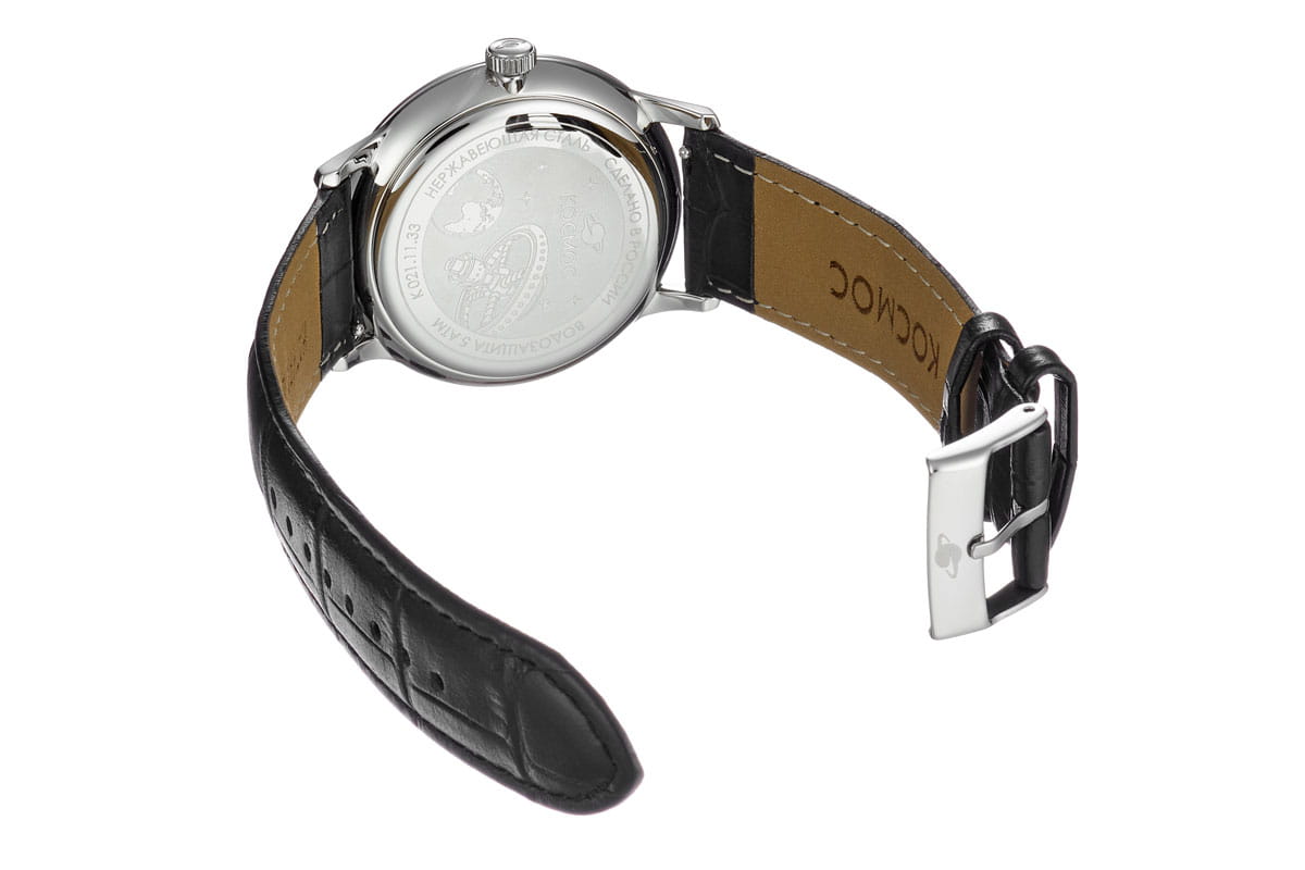 Оригинальные часы Космос Космос Орион K 011.11.35 кварцевые калибр механизма  общий вид