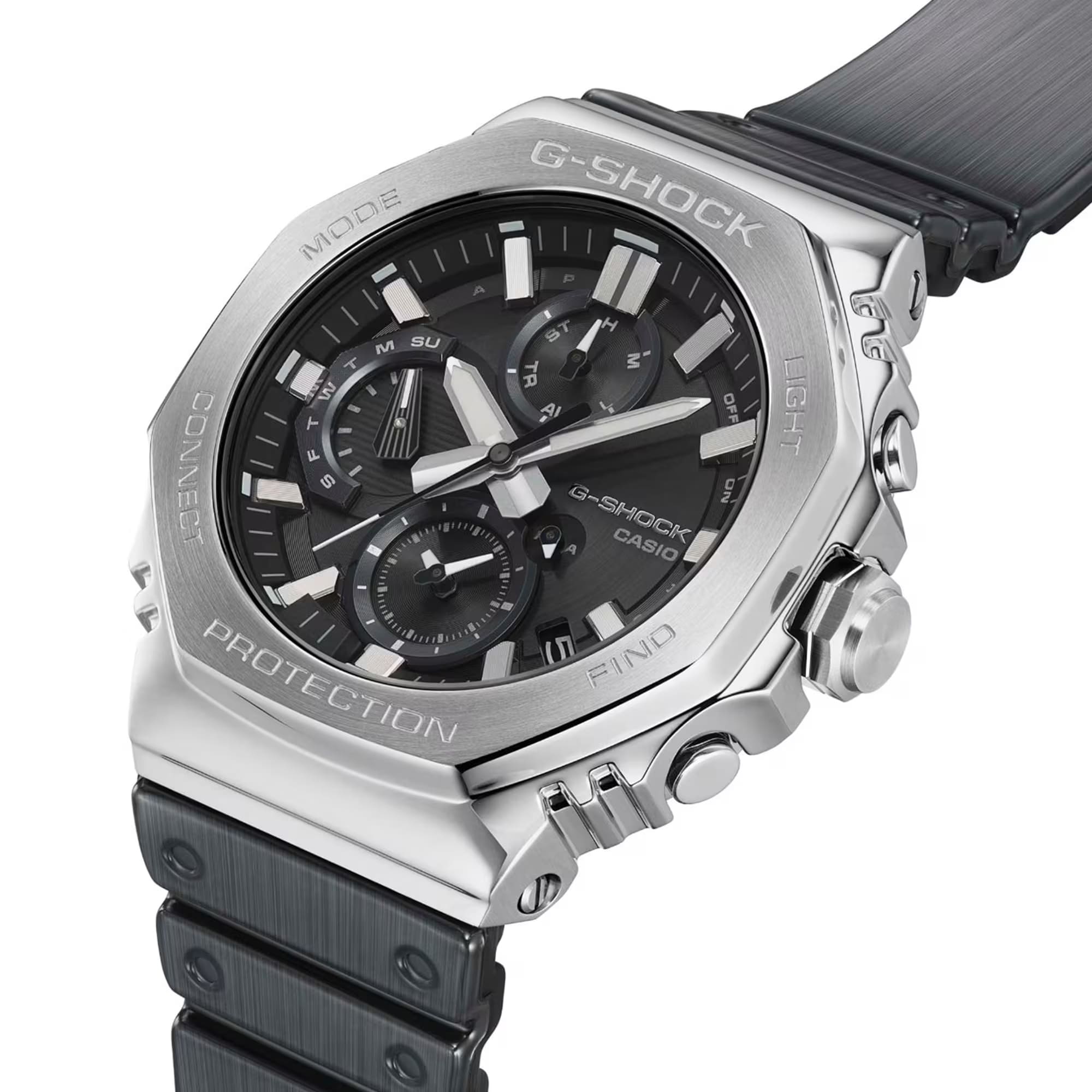 Casio Casio G-Shock GMC-B2100Y-1A, g-shock япония мужские часы на браслете силикон боковой вид