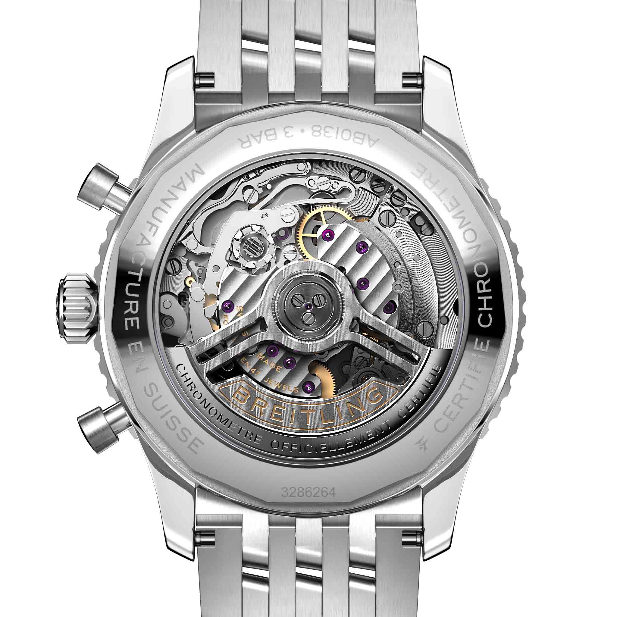 Breitling Breitling Navitimer B01 Chronograph 43 AB0138241C1A1 , наручные мужские часы фото под углом