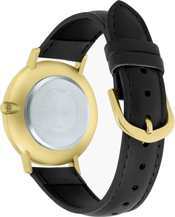 Casio Casio Collection LTP-VT01GL-1B женские часы черный циферблат на запястье