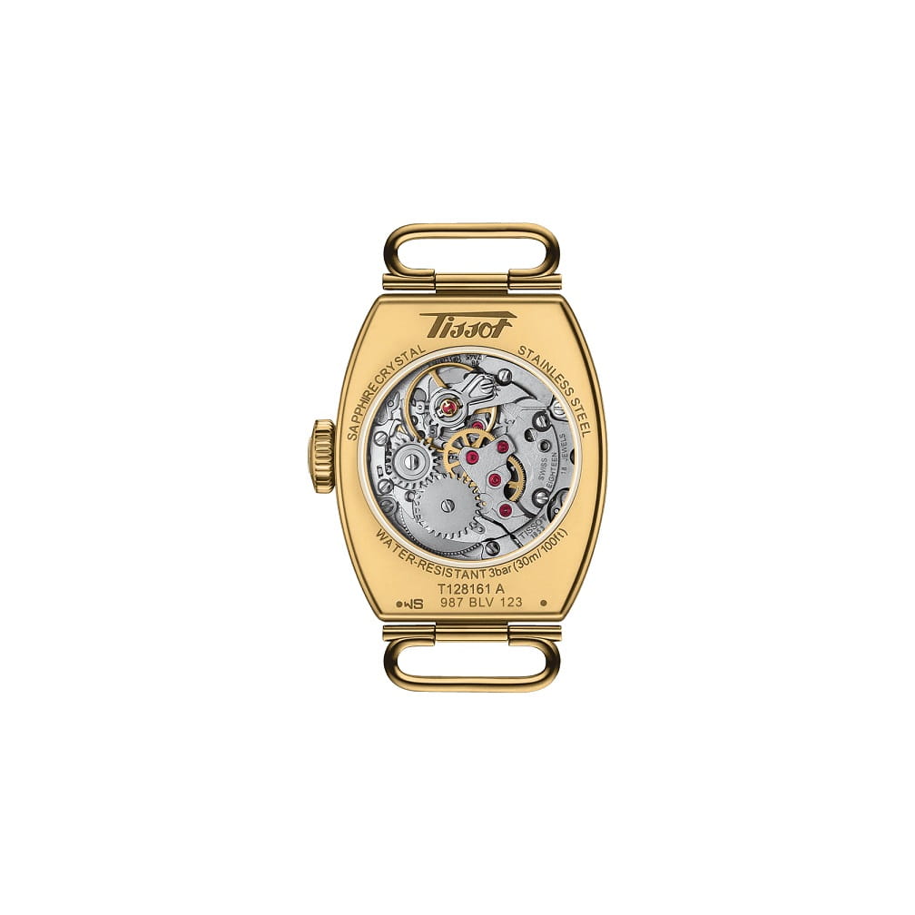 Tissot Tissot Heritage Porto Mechanical T128.161.36.262.00 женские часы золотой циферблат на запястье