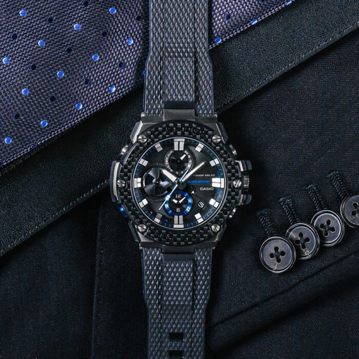 Casio Casio G-Shock GST-B100XA-1A лимитированной серии, наручные мужские часы фото под углом
