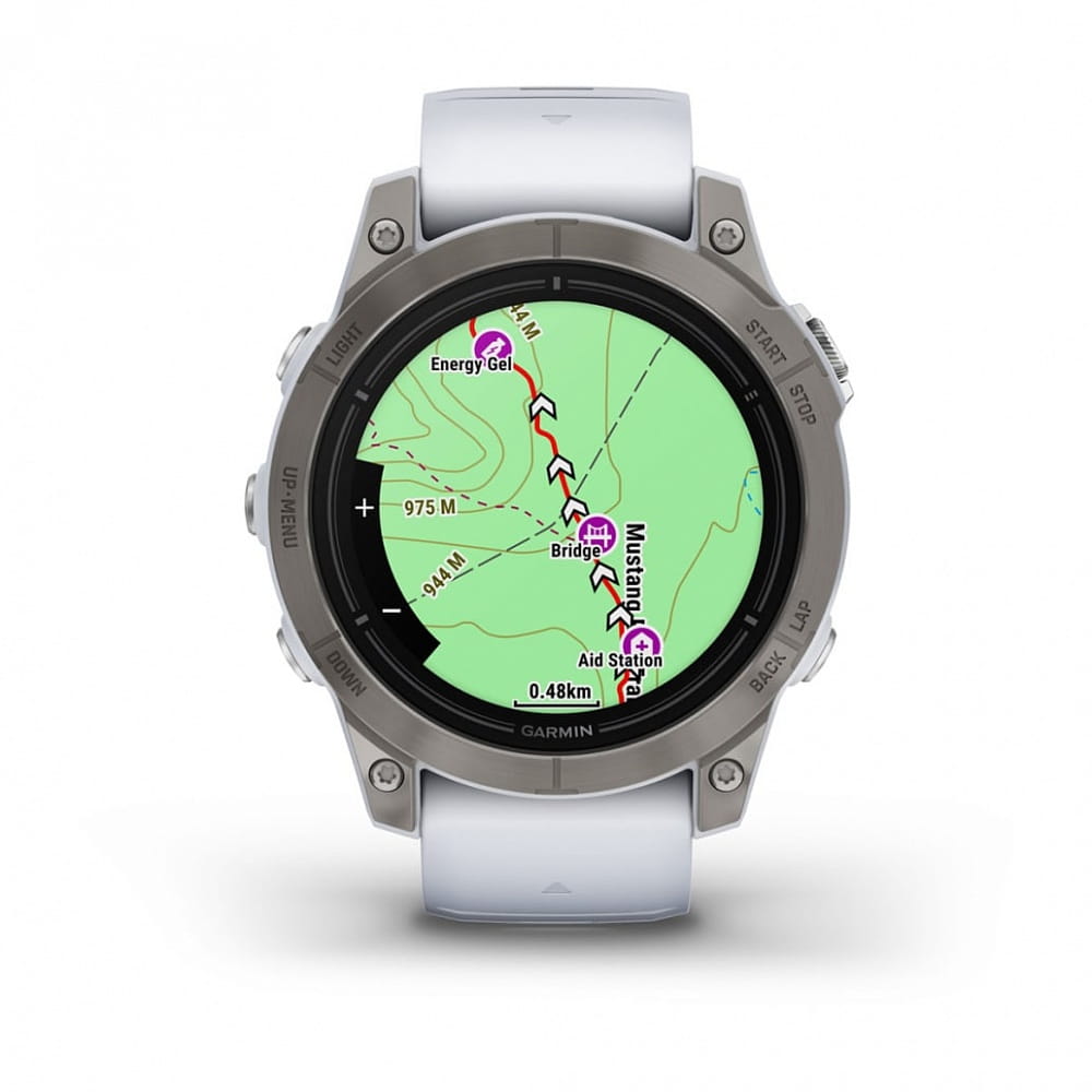 Garmin Garmin Epix Pro (Gen 2) Sapphire Edition 010-02803-21 электронные мужские часы часы крупный план  циферблата
