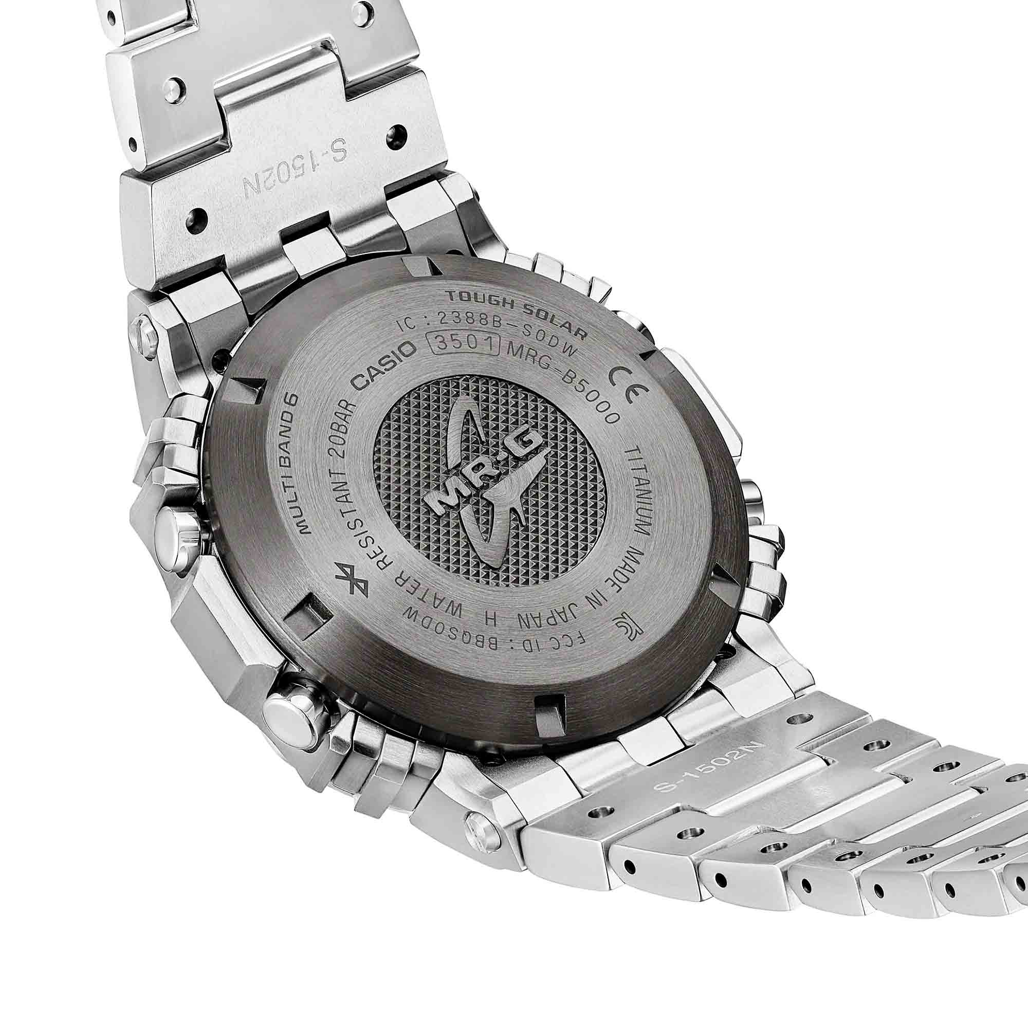 Casio Casio G-Shock MRG-B5000D-1DR (MRG-B5000D-1) MRG, наручные мужские часы фото под углом