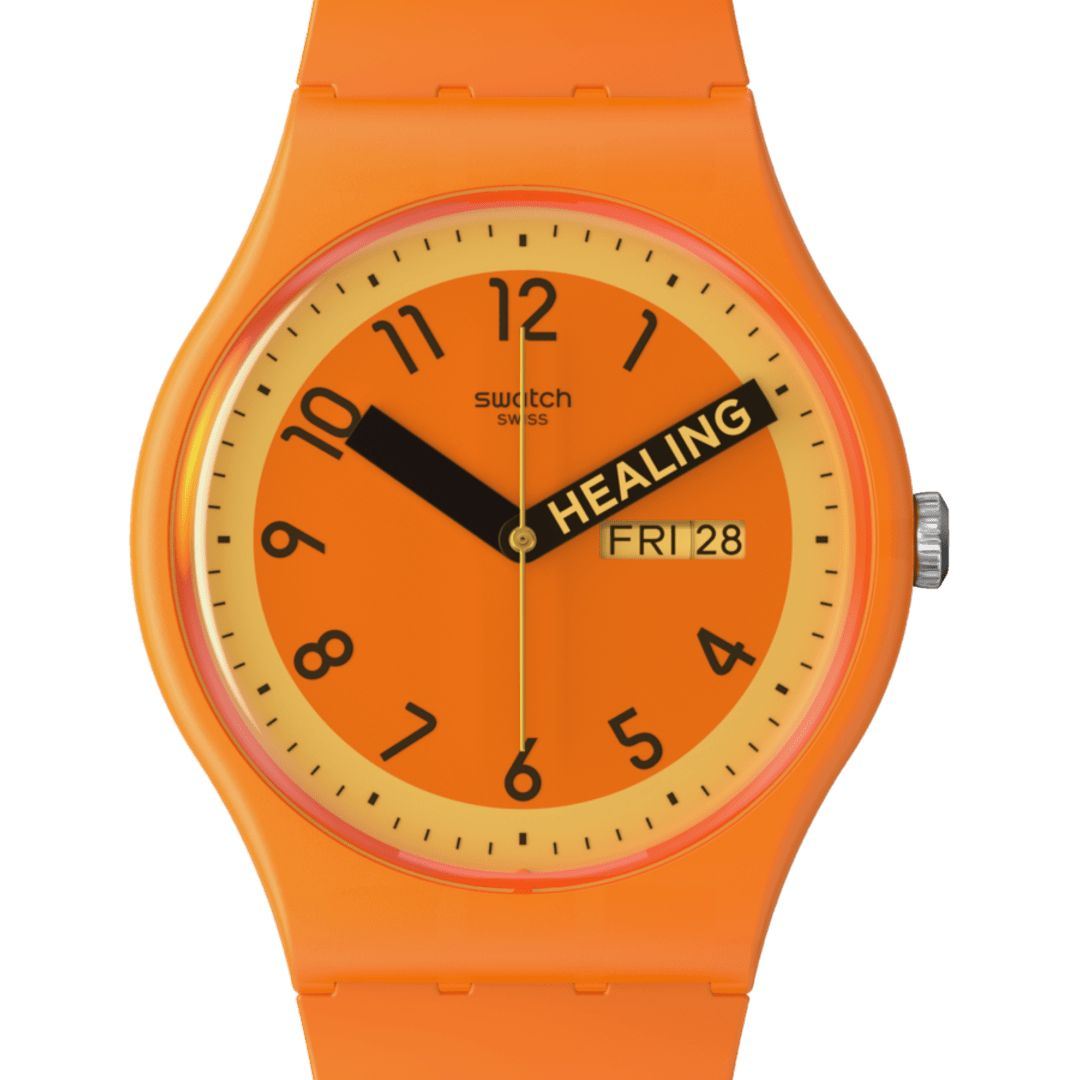 Swatch Swatch New Gent Biosourced SO29O700, gent швейцария женские часы на браслете силикон боковой вид