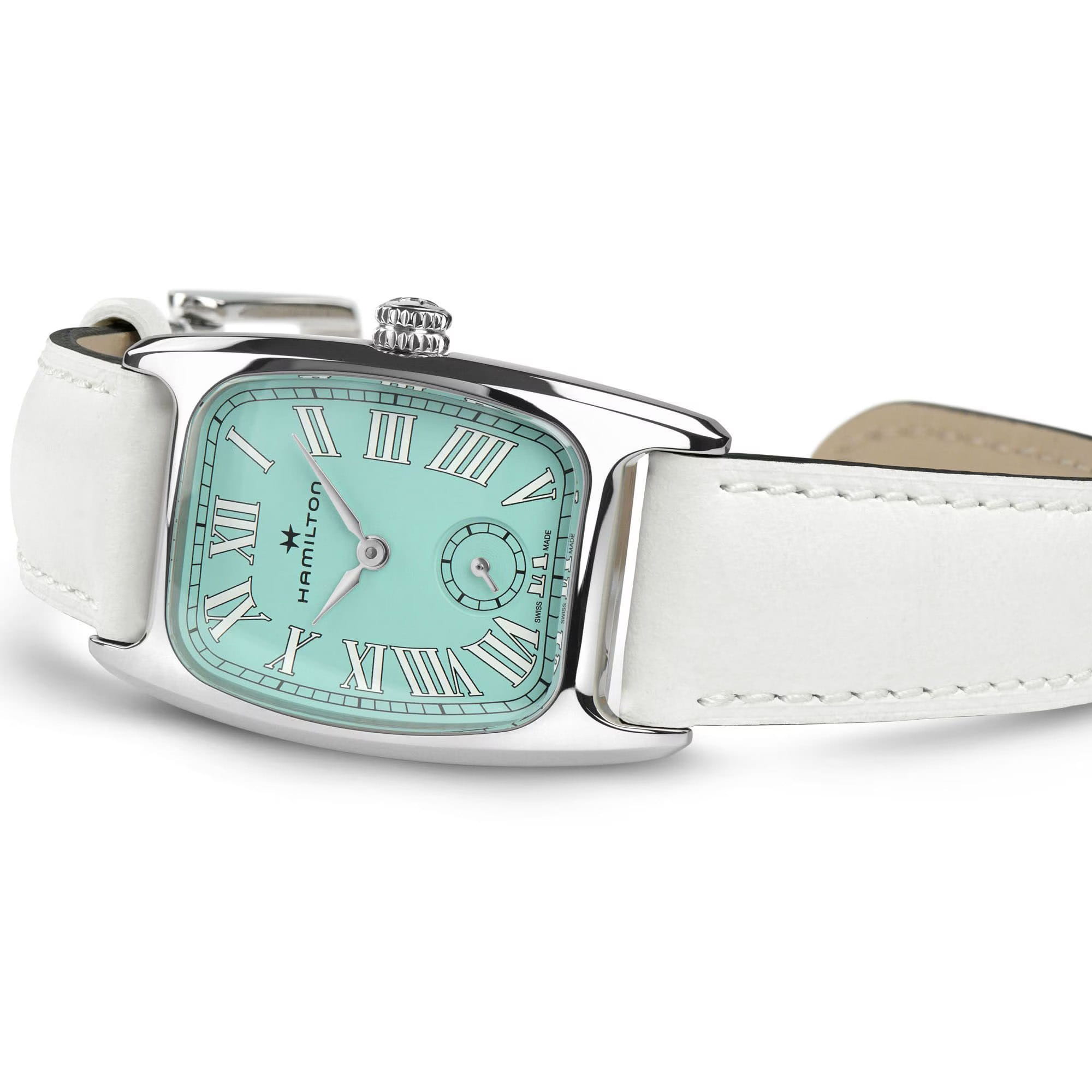 Hamilton Hamilton American Classic Boulton Small Second Quartz H13321861, american classic швейцария женские часы на браслете кожаный боковой вид