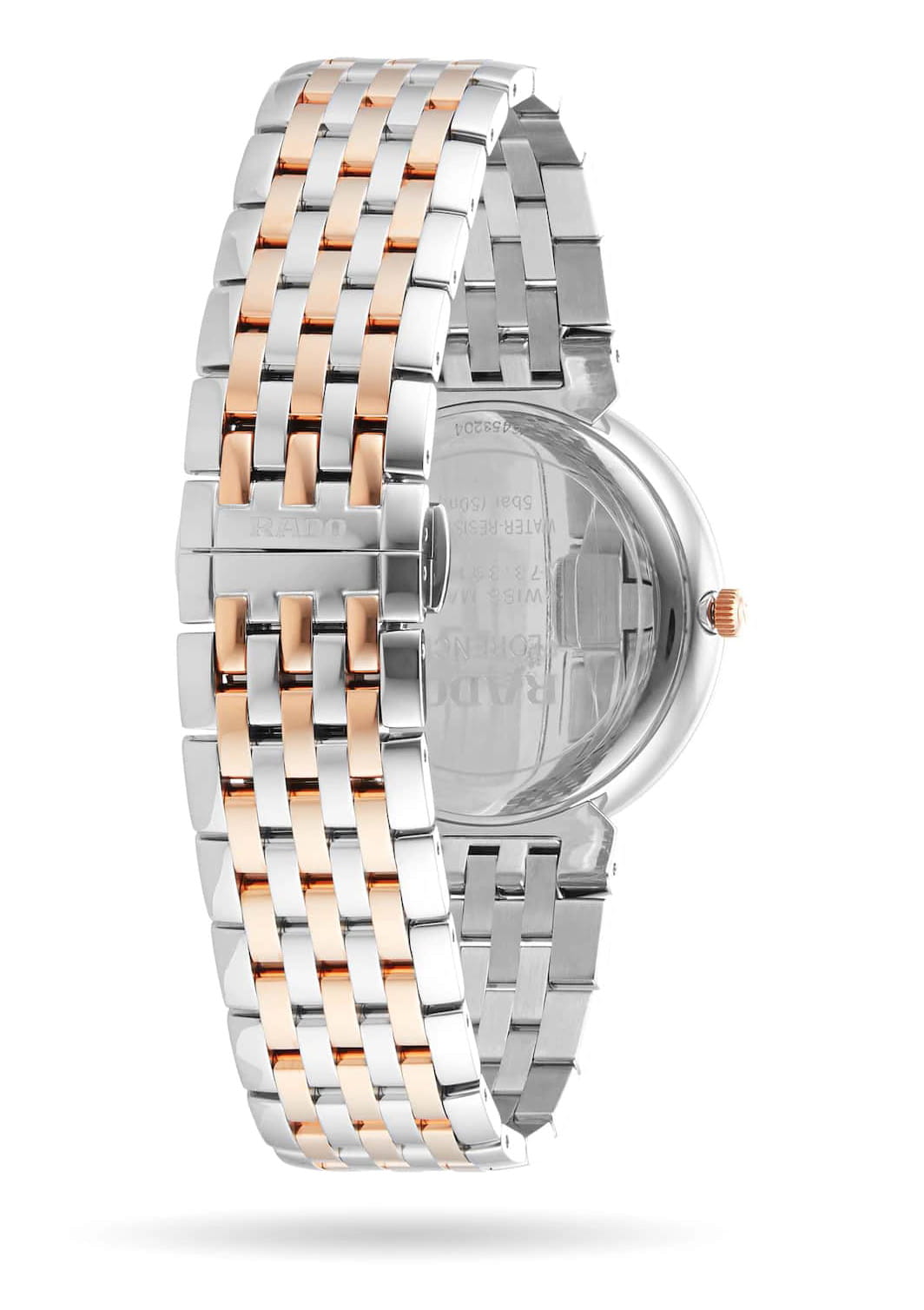 Rado Rado Florence Classic Diamonds R48912763 кварцевые мужские часы часы крупный план коричневый циферблата