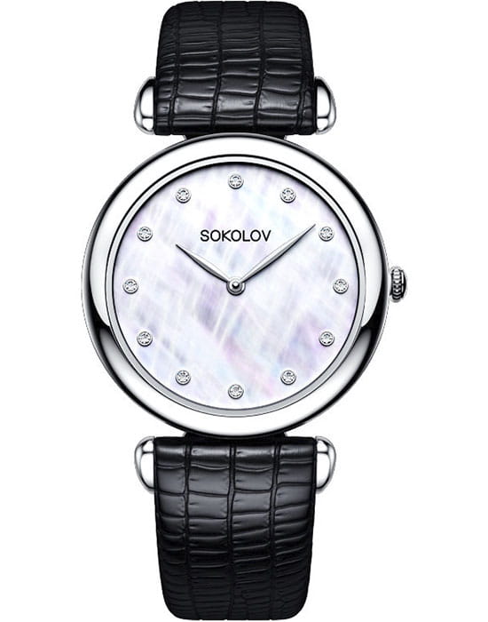 Sokolov 105.30.00.000.05.01.2 , наручные женские часы фото под углом