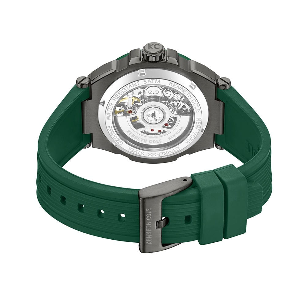 Kenneth Cole Kenneth Cole Automatic KCWGZ0065603,  сша мужские часы на браслете каучук боковой вид