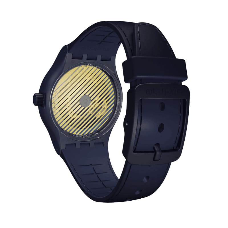 Swatch Swatch Sistem51 SUTN403, system51 швейцария мужские часы на браслете силикон боковой вид