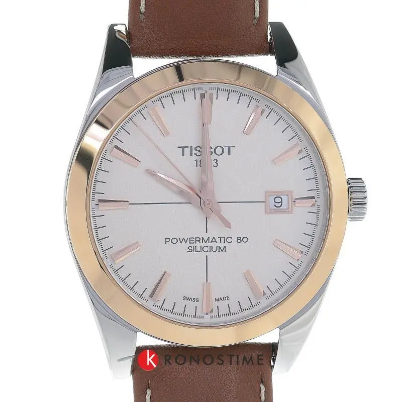 Фотография часов Tissot Gentleman Powermatic 80 Silicium 18K Gold T927.407.46.261.00_1