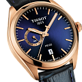 Tissot Tissot PR 100 Dual Time T101.452.36.041.00, t-classic швейцария мужские часы на браслете кожаный боковой вид