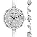 Anne Klein Anne Klein Box Set 5275SVST  5275SVST кварцевые женские часы серебристый циферблат, браслет нержавеющая сталь — вид спереди