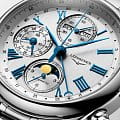 Longines Longines Master Collection L2.673.4.71.6 механические мужские часы часы крупный план серебристый циферблата