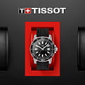 Tissot Tissot Supersport Gent T125.610.17.051.00 кварцевые мужские часы часы крупный план черный циферблата