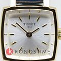 Tissot Tissot Lovely Square T058.109.36.031.03, t-lady швейцария женские часы на браслете кожаный боковой вид