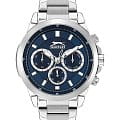Slazenger Slazenger Multifunction SL.09.2011.2.04  SL.09.2011.2.04 кварцевые мужские часы  синий циферблат, браслет суперметалл — вид спереди