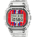 Casio Casio G-Shock DWE-5600KS-7  DWE-5600KS-7ER электронные мужские часы  циферблат, браслет пластик — вид спереди
