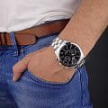 Swiss Military by Chrono Swiss Military by Chrono SM34090.01 кварцевые мужские часы часы, крупный план черный циферблат