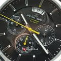 Jacques Lemans Jacques Lemans 1-1542A,  австрия мужские часы на браслете кожаный боковой вид