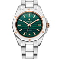 Wainer Wainer Diamond WA.18050-E  WA.18050-E кварцевые женские часы зеленый циферблат, браслет нержавеющая сталь — вид спереди