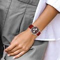 Jacques Lemans Jacques Lemans Liverpool 1-2059E мужские часы красный циферблат на запястье