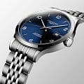 Longines Longines Record Collection L2.821.4.96.6 мужские часы синий циферблат на запястье