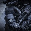 Luminox Luminox Original Navy SEAL XS.3001.H.SET, navy seal швейцария мужские часы на браслете полиуретан боковой вид