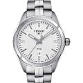 Tissot Tissot PR 100 Lady T101.210.11.036.00 PR 100 T1012101103600 кварцевые женские часы  белый циферблат, браслет нержавеющая сталь — вид спереди