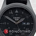 Seiko Seiko 5 Sports The Stealth SRPJ11K1, 5 sports япония мужские часы на браслете тканевый боковой вид