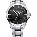 Victorinox Victorinox ALLIANCE 241909  241909 кварцевые мужские часы черный циферблат, браслет нержавеющая сталь — вид спереди