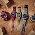 Casio GX-56SL-4 мужские часы застежка крупным планом