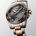 Longines Longines HydroConquest L3.781.3.78.7 мужские часы серый циферблат на запястье